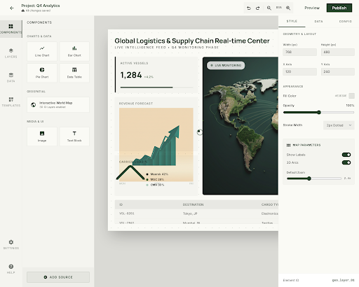 JaminView data screen editor